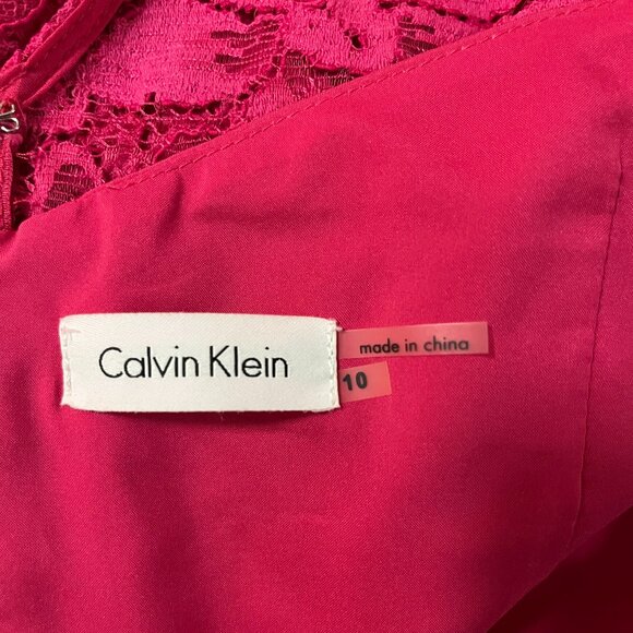 Floral Lace Cocktail Dress - Picture 3 of 4